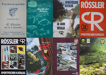 Rössler und Byron Kataloge aus 6 Jahrzehnten